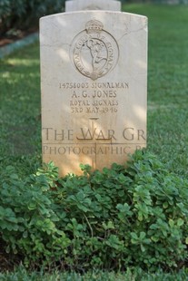 BEIRUT WAR CEMETERY - JONES, AMBROSE GEORGE